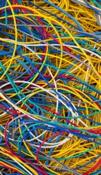 Cable mess
